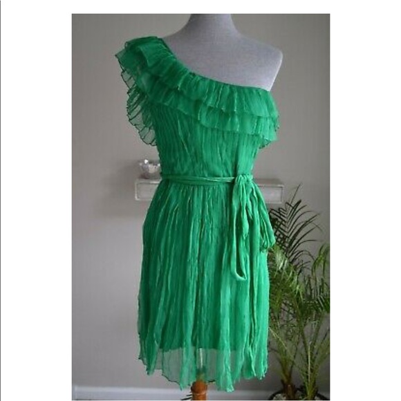Rare! Kate Moss TopShop emerald green dress, M - Picture 2 of 7